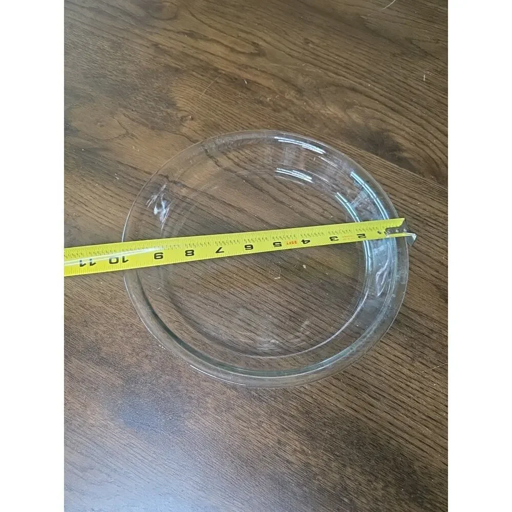 Vintage Fire King Anchor Hocking Pie Plate‎ Pie Pan 460 Clear Glass 9